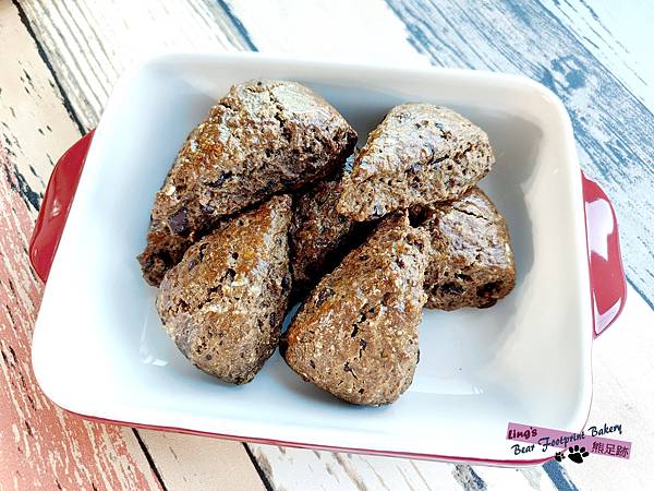 咖啡巧克力豆司康 (4)