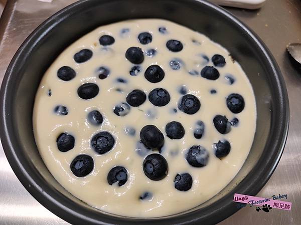 藍莓酥粒乳酪蛋糕 熊足跡 (28)
