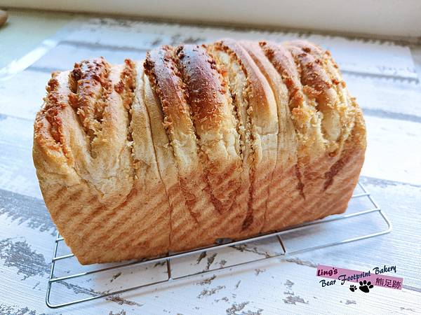 椰蓉吐司 熊足跡 (9)