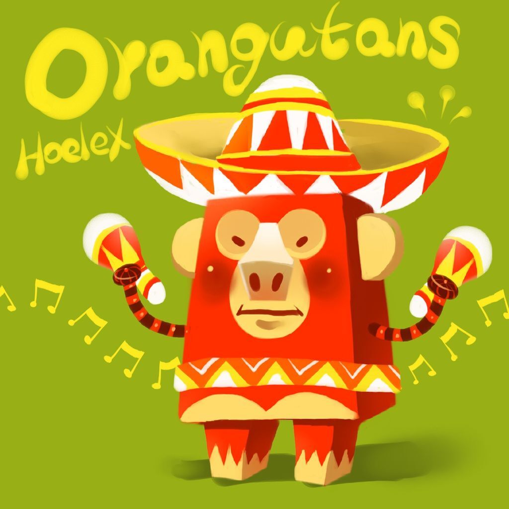 DODO方塊-Orangutans墨西紅猩猩-HOELEX.JPG