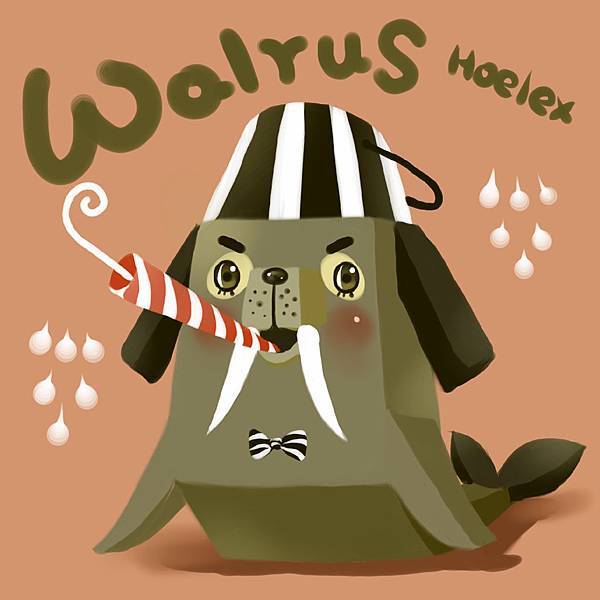 DODO方塊-walrus海象吹笛師(笛笛)-HOELEX.JPG