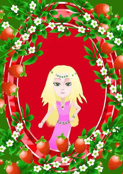 ★【水果果醬畫框Confiture系列】草莓strawberry-吳子權.jpg