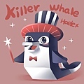 DODO ZOO 方塊動物-Killer Whale 虎鯨馬戲團長-hoelex.jpg