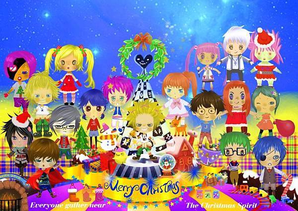 Merry Chirsamas 2010聖誕節賀圖(壁爐禮物聖誕)(小).JPG