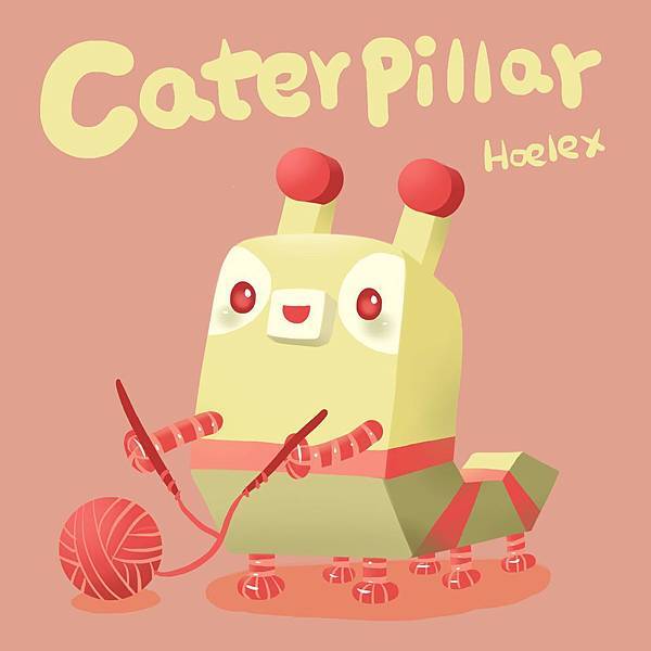 DODO ZOO 方塊動物-Caterpillar毛毛蟲打毛線-hoelex..jpg