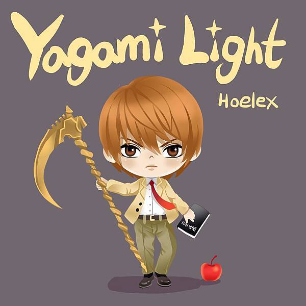 二等身Q版-死亡筆記本Death Note-夜神月Yagami Light-HOELEX20.jpg