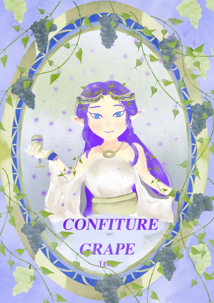 水果果醬畫框 confiture系列葡萄grape 楊沐晨.jpg