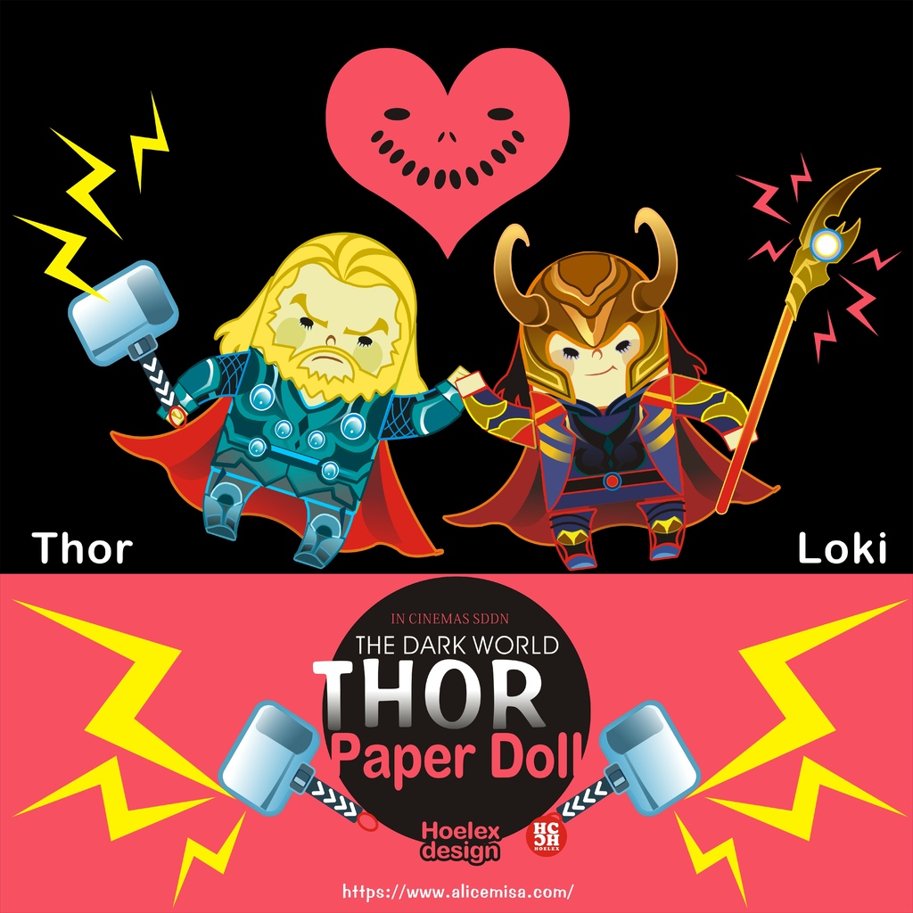 【英雄-雷神索爾與洛基  THOR  LOKI】.JPG