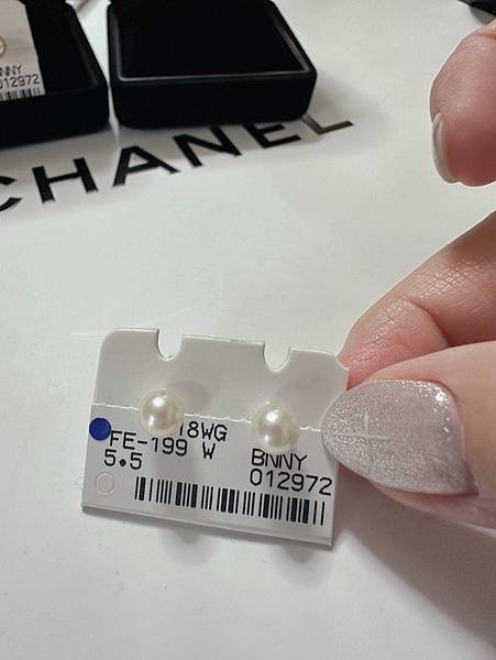 Akoya珍珠耳環(5.5mm)