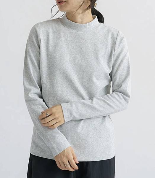 天竺棉立領上衣