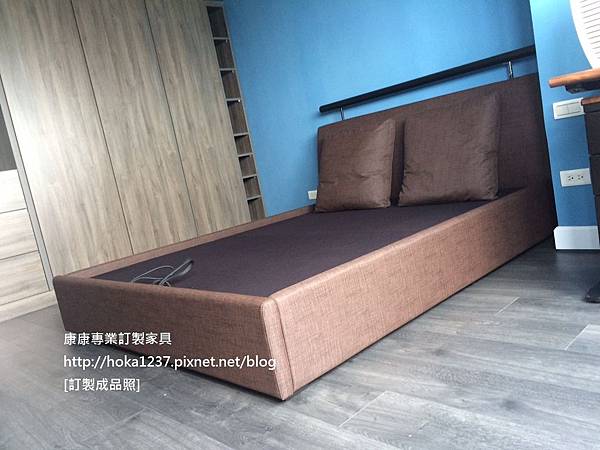 康康專業訂製家具-成品-Patrik bed-2