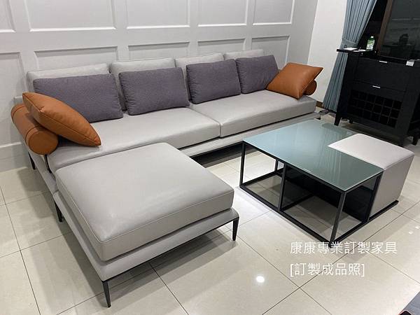 訂製沙發Atoll W300+腳椅-2 訂製沙發Atoll W300+腳椅-2