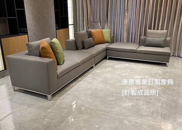 Michel Clbu沙發W360L267半苯染皮 Michel Clbu沙發W360L267半苯染皮