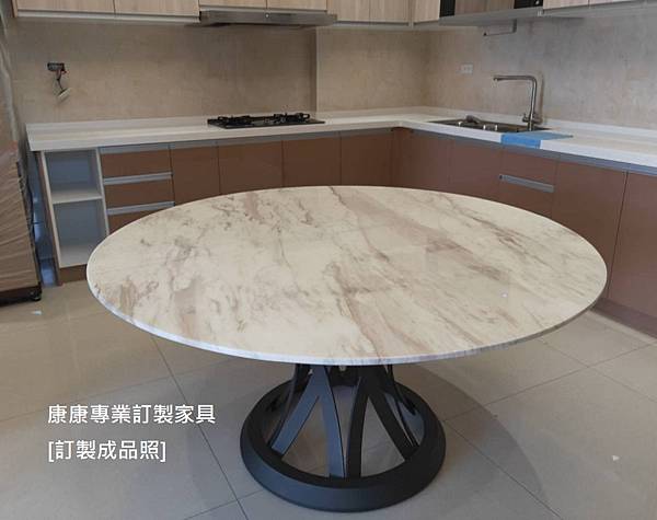 圓形餐桌銀狐石直徑150-1.jpg 圓形餐桌銀狐石直徑150-1.jpg