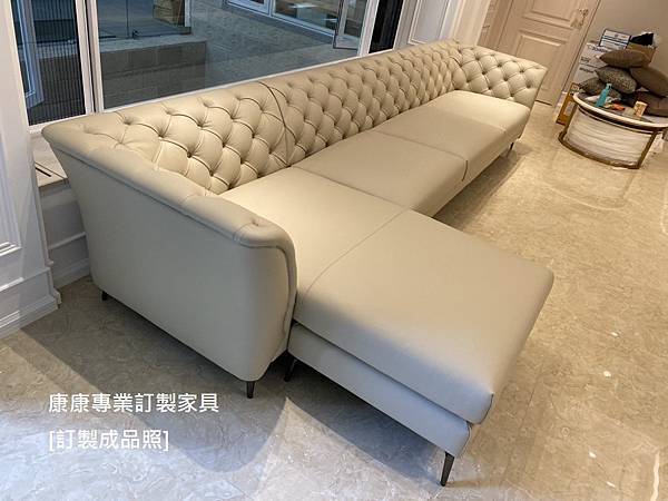 訂製沙發 La Scala半苯染皮 W403L165 訂製沙發 La Scala半苯染皮 W403L165