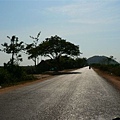 往Tonle Sap Lake的沿途風光