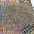 非常非常細膩的竹編 都是這個小弟一根一根編起來的