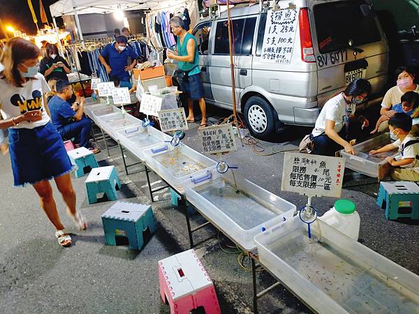 【雲林北港夜巿】吃喝玩樂皆有只開周三、六匯集百攤擹位夜巿—北