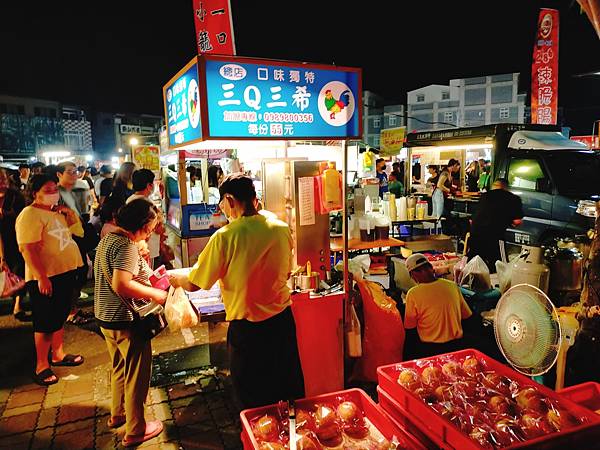 【雲林北港夜巿】吃喝玩樂皆有只開周三、六匯集百攤擹位夜巿—北