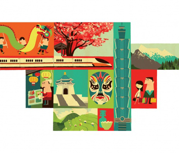 Taiwan-Tourism-illustration4 Taiwan-Tourism-illustration4