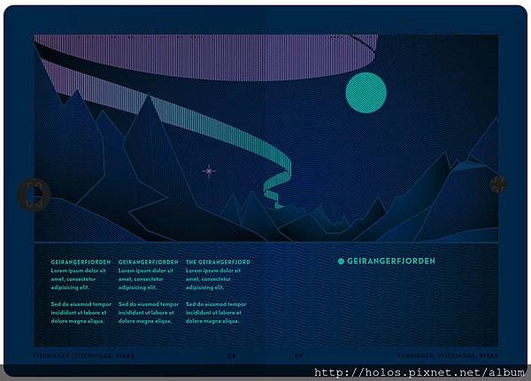 挪威護照防偽設計-螢光油墨