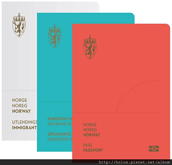 挪威護照防偽設計