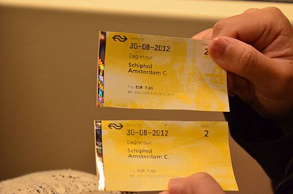 荷蘭火車票