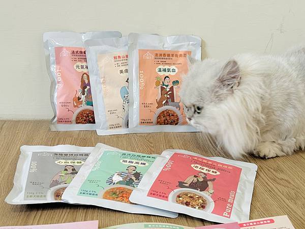 貓咪鮮食推薦丨寵心出發丨機能型原型食物即食包，推『泌尿保健』