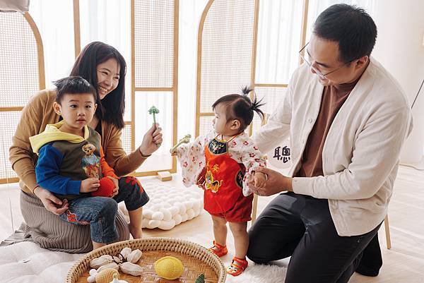 台北抓周首選｜Onederland空間、道具、流程一次搞定！