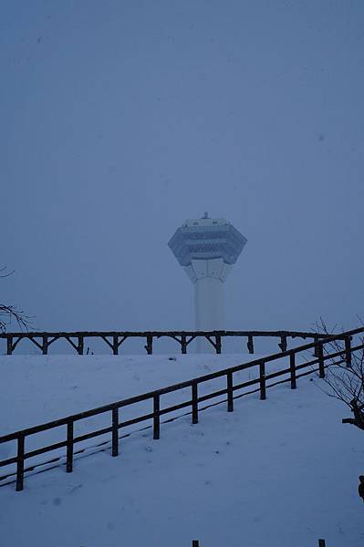 冬天日本北海道函館聖誕假期雪景-五稜廓 ごりょうかく