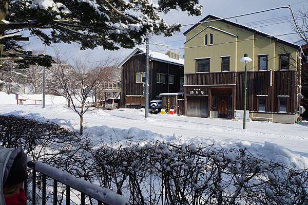 冬天日本北海道函館聖誕假期雪景-函館車站 北斗號列車(函館-大沼) 