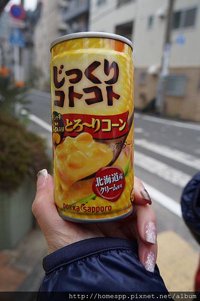 日本 販賣機 玉米濃湯