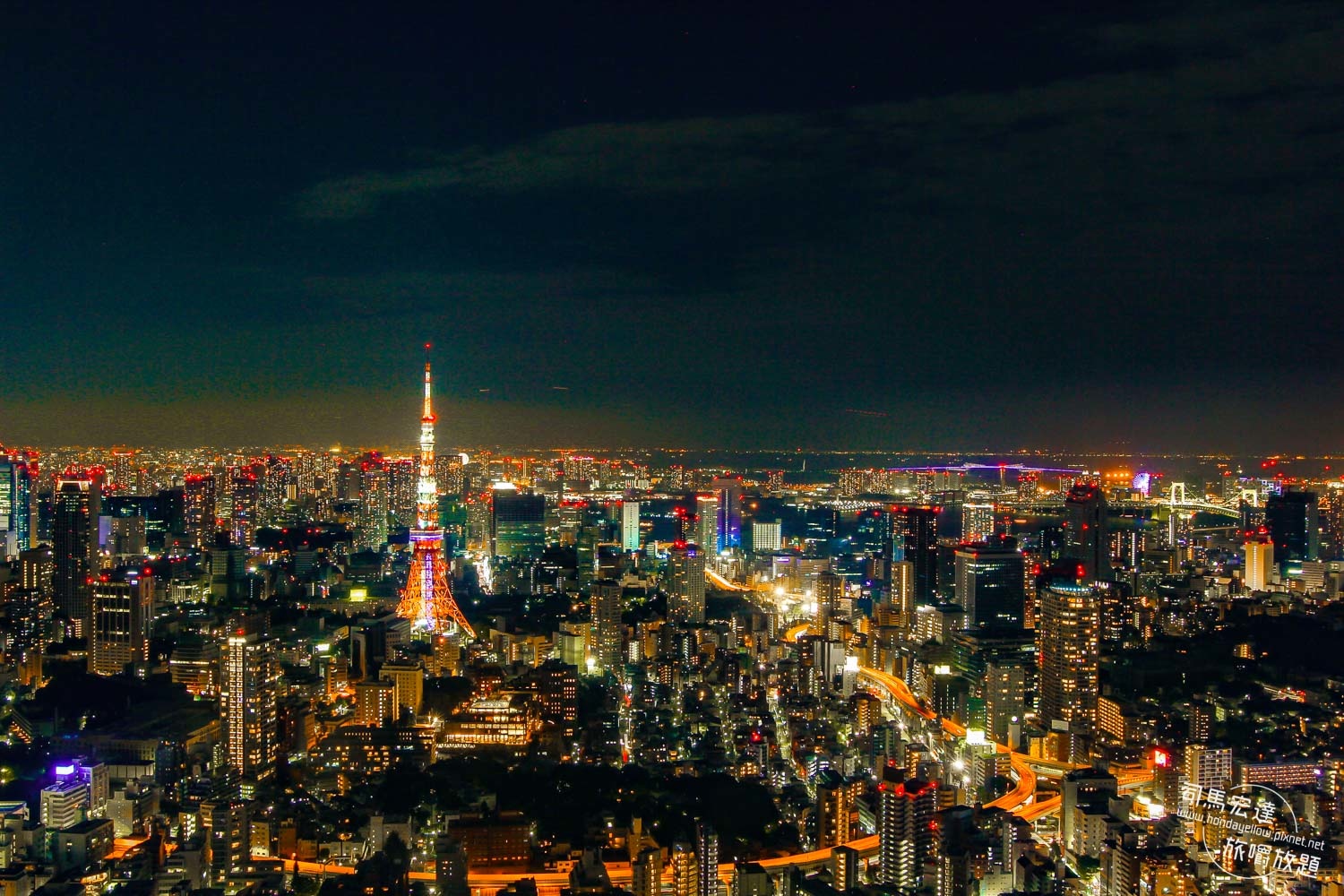 東京夜景推薦-六本木新城展望台（六本木ヒルズ森タワー、Roppongi Hills