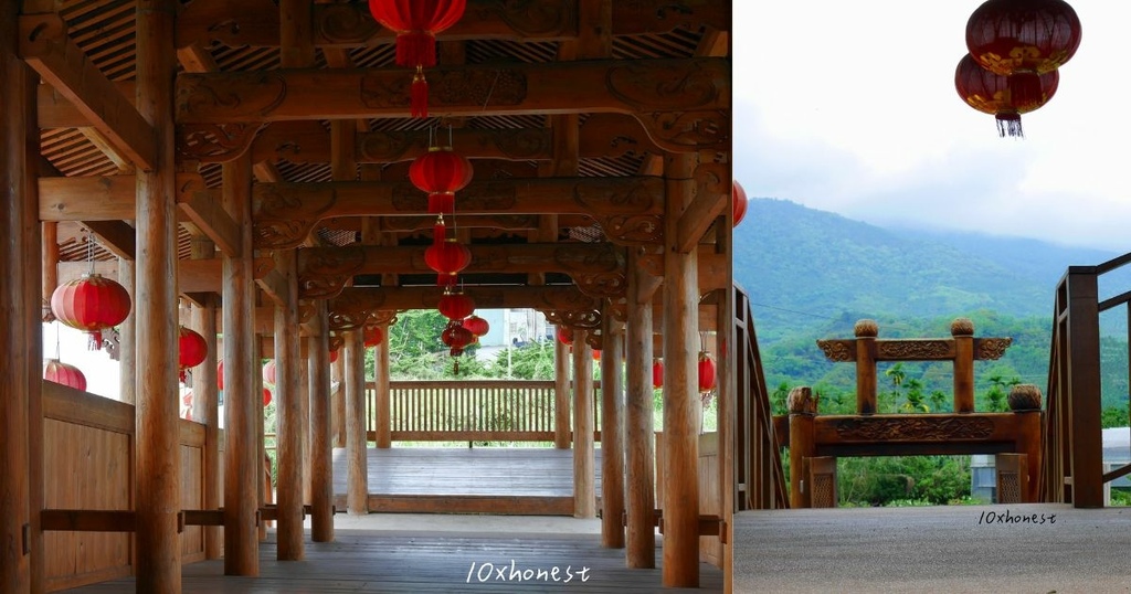 【集集環鎮自行車道景點】古風必拍！武俠劇才會出現，古色古香的浙江泰順廊橋！｜集集火車站景點