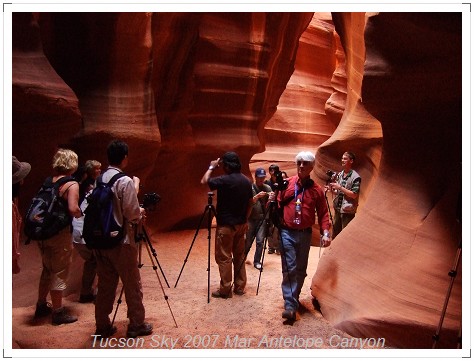 Antolop Canyon+tourist