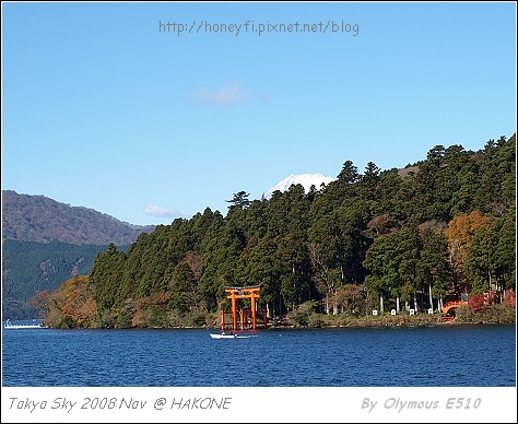 蘆之湖與富士山