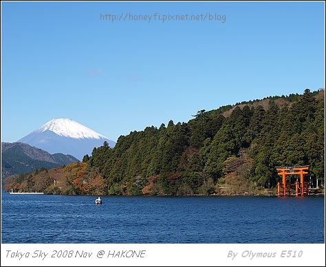 蘆之湖與富士山