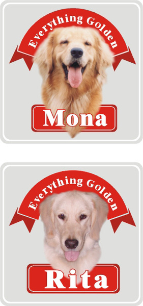 Mona和Rita的車身貼紙