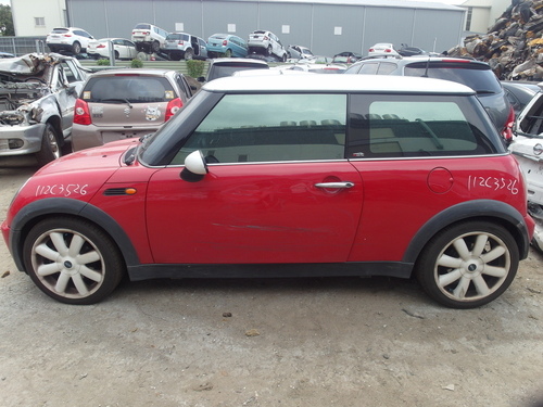 2002 Mini Cooper R53 紅白色 1.6 3