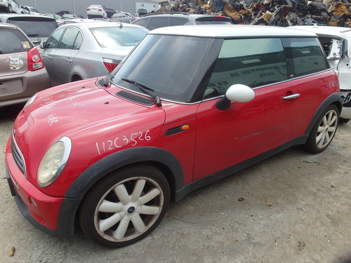 2002 Mini Cooper R53 紅白色 1.6 3