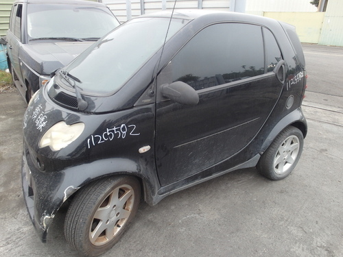 2002 BENZ 賓士 SMART 黑色 0.6 2D