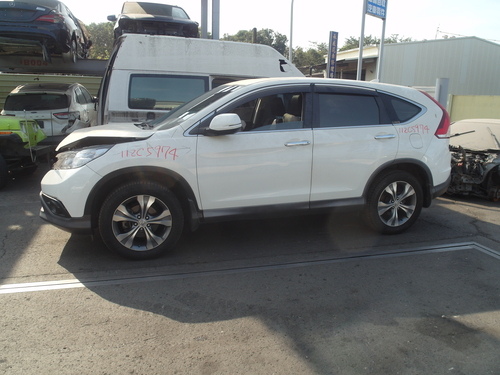 2013 Honda 本田 CRV 白色 2.4 4D