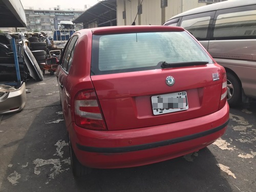 2006 Skoda FABIA 紅色 1.4 5D