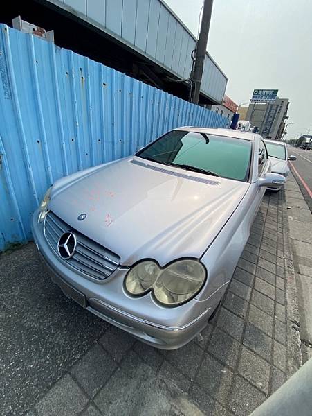 2002 Benz 賓士 W209 銀色 2.6 2D