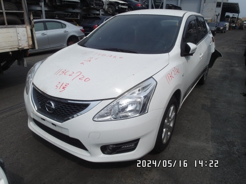 2016 Nissan 日產 TIIDA 白色 1.6 5D