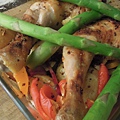 Maple syrup and mustard chicken