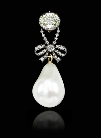 瑪麗・安東尼王后的鑽石和天然珍珠配飾，估價約100至200萬美金.png