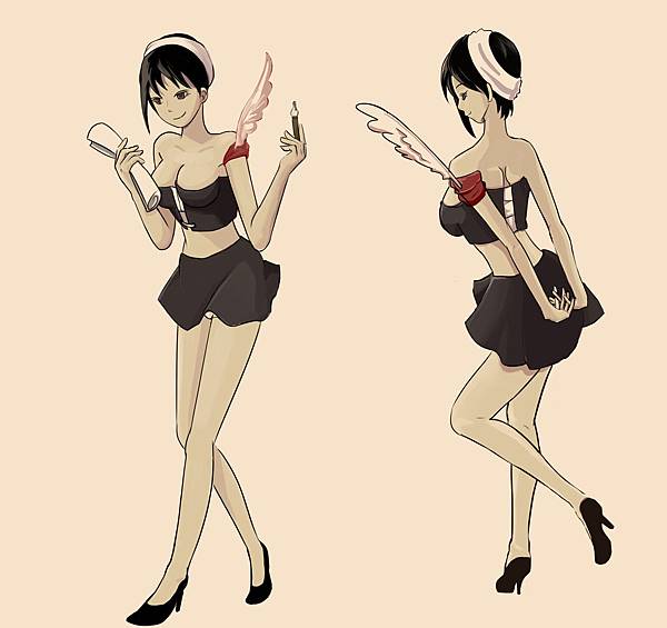 老闆娘(人物設計初體驗) 老闆娘(人物設計初體驗)