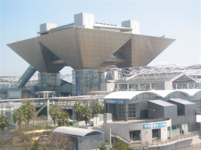 去程經過的Tokyo Big Sight，這是各式展覽的重要會場