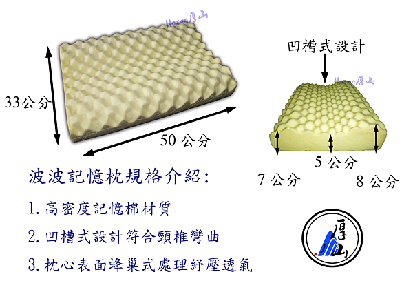 波波記憶枕規格